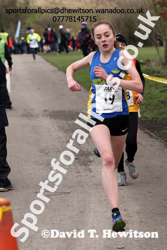 Senior womens North Eastern Counties AA Road Relay Champs., Hetton Lyons Country Park, Hetton-le-hole, County Durham